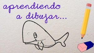aprendiendo a dibujar... una ballena