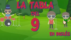 La Tabla del 9 en Inglés