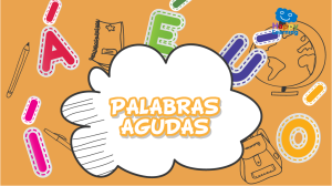 Juego arcade: Las Palabras Agudas