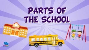 partes del colegio en inglés