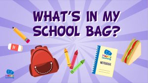 material escolar en inglés