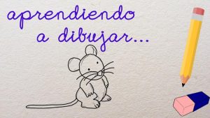 aprendiendo a dibujar... un ratón - Vídeo educativo