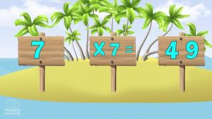 la tabla del 7 en ingles|la tabla del 7 en ingles