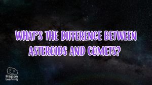 asteroids and comets|diferencias asteroides y cometas