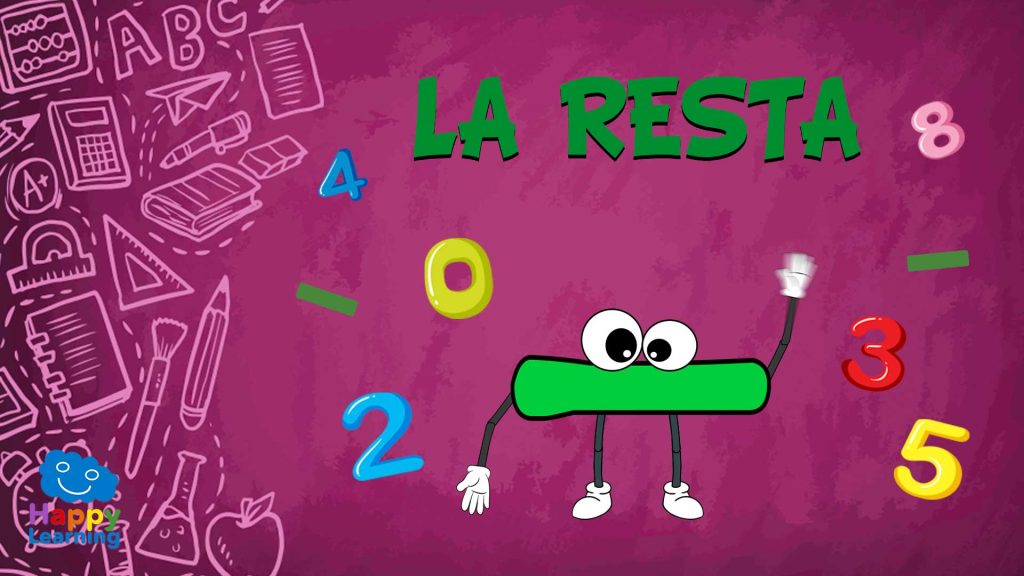 la resta