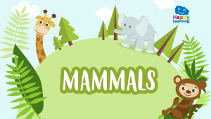 Word search: The Mammals|sopa de letras El Calendario