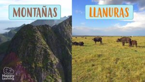 paisajes de montaña y de llanura