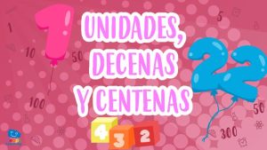 unidades decenas y centenas