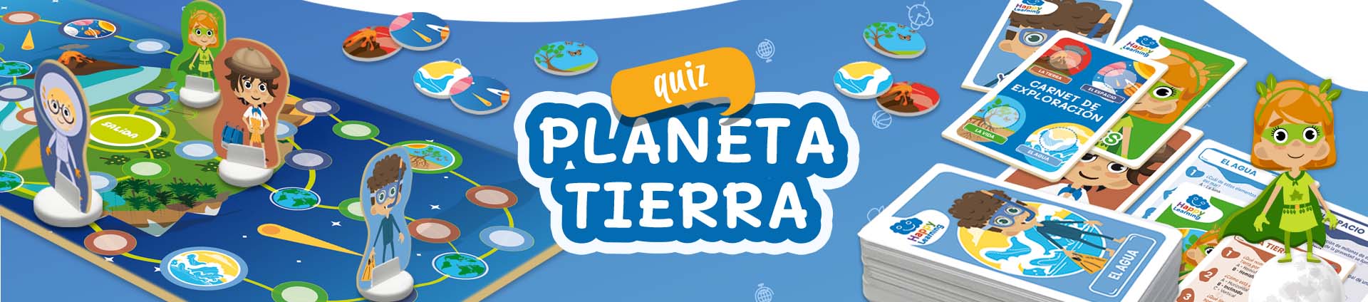 Educational Toy Educa Happy Learning Quiz La Tierra 117 Pieces